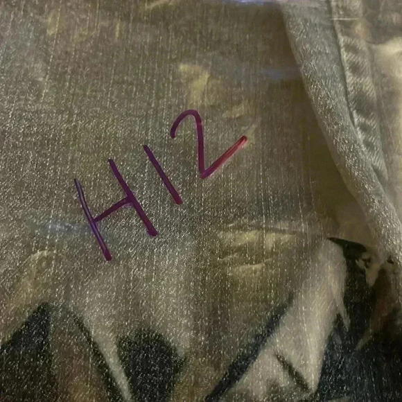 Margaret M Womens Jeans Dark Wash 12 Straight Leg Zip/Button Fly Front Pockets - Picture 8 of 8